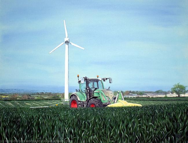 Fendt with Windmill