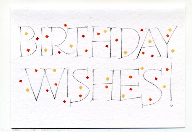 Birthday Wishes Card