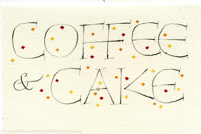 Coffee and Cake card