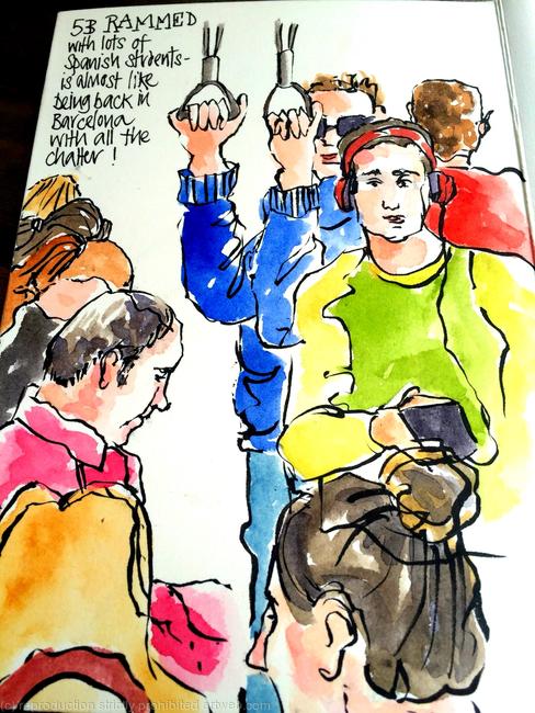 Busy bus
