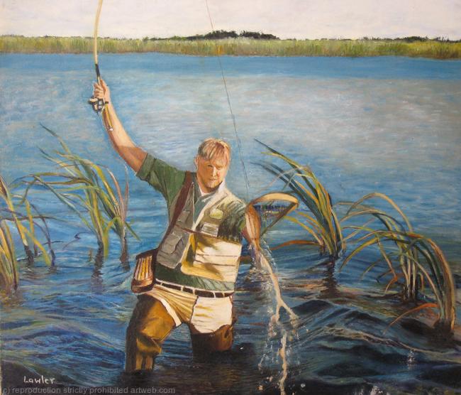 the trout fisherman