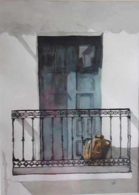 the balcony