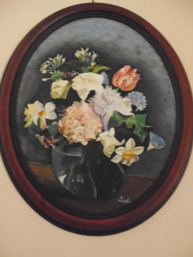 still life with flowers