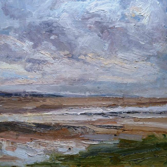 Ribble estuary Lytham low tide