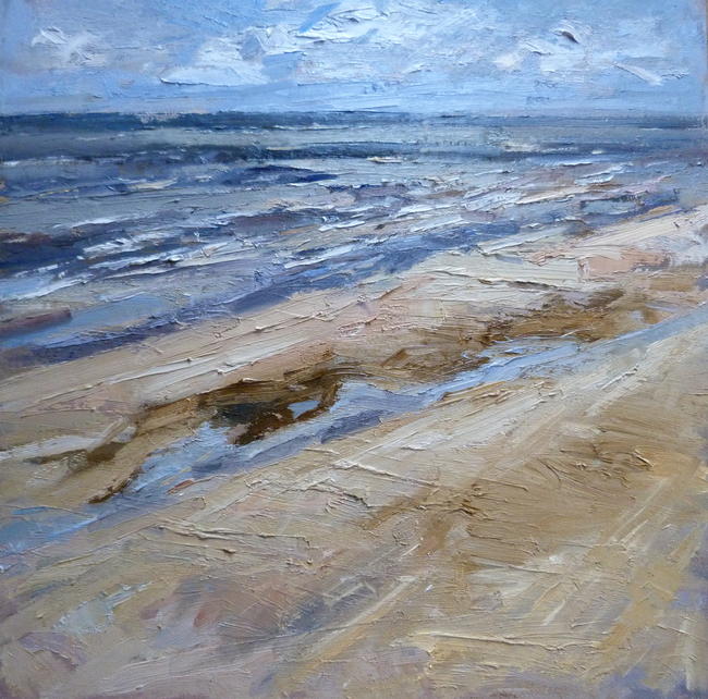 Incoming tide Formby Point
