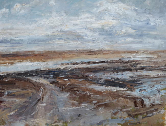 late evening ribble estuary