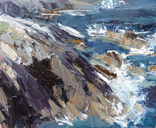Cove study near Porth Ysgaden