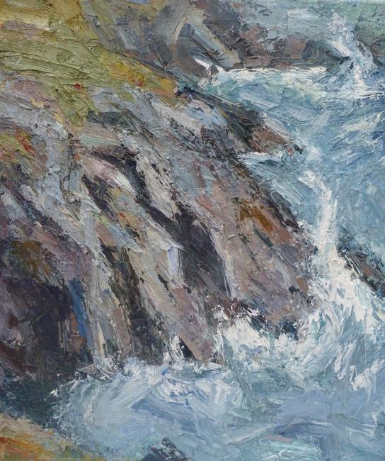 Cove incoming tide