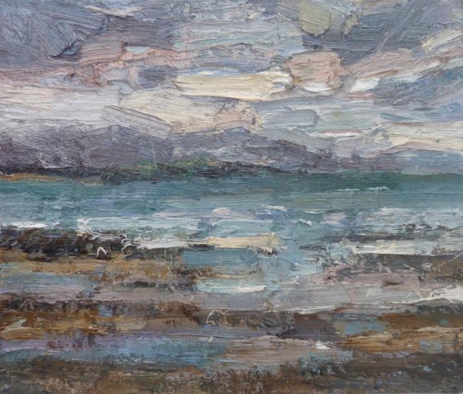 Allonby beach-dusk