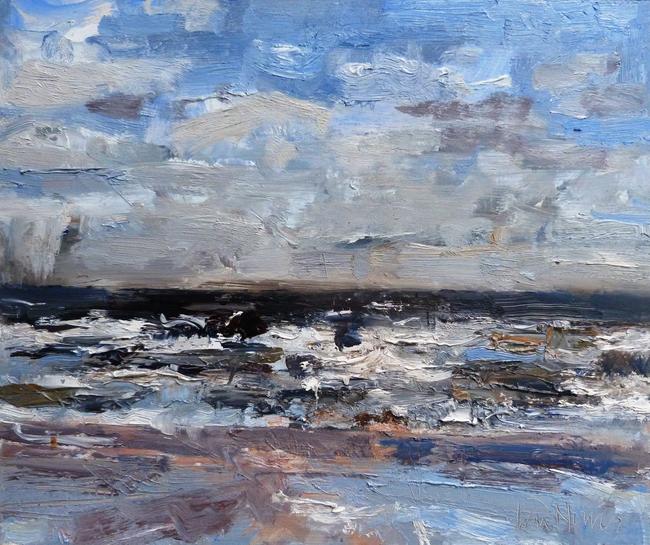 Incoming Tide, Ainsdale, Southport