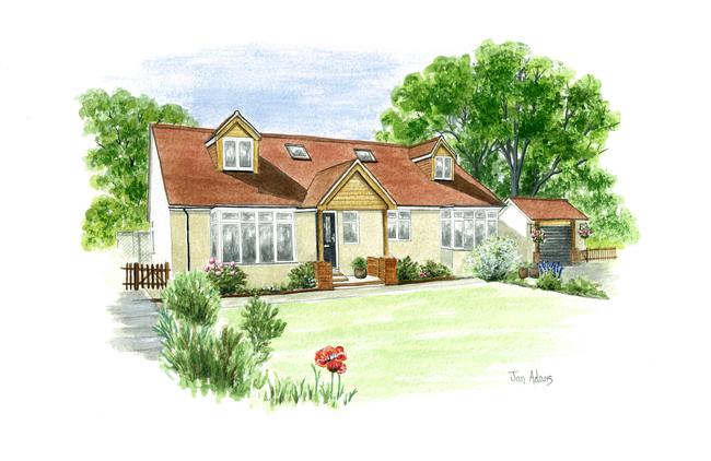 Detached house in Worth, West Sussex