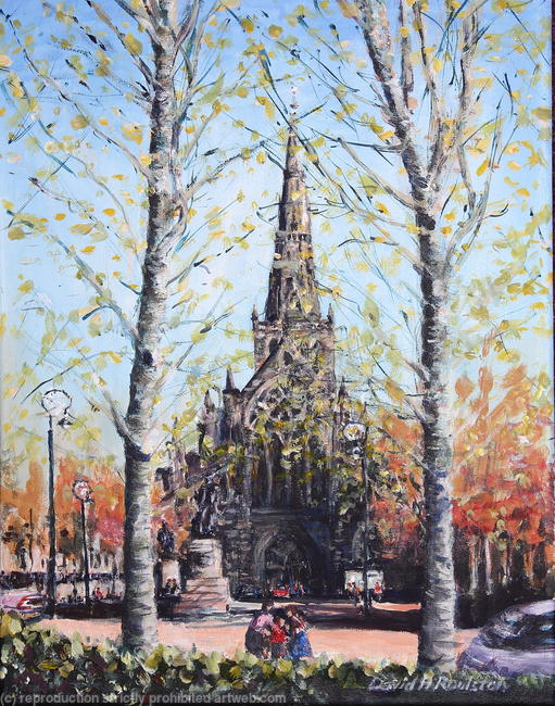 Glasgow Cathedral in Autumn