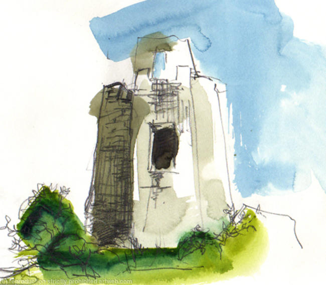 torre de chia, sardinia