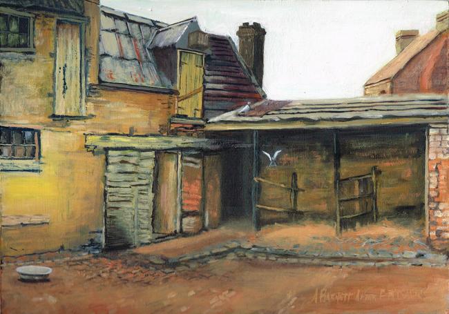 The Stables after F McCubbin