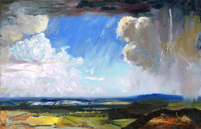 Storm after unknown artist