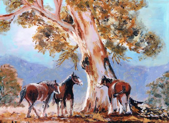 FFriedns chatting after unknown artist