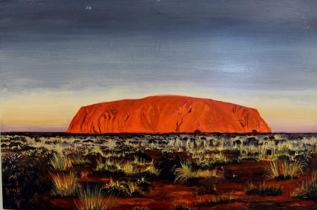 Uluru-mid morning