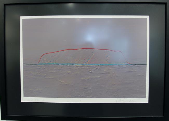 Uluru towards abstraction -Grey