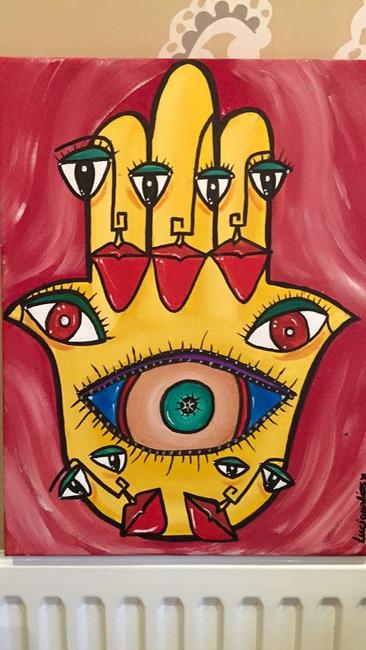 Red Hamsa