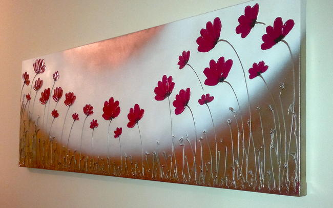 Field of Red Poppies