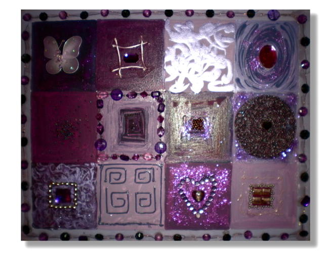 Purple Patchwork