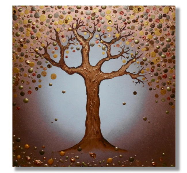 Coppery Magical Tree
