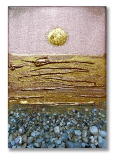 Shimmering Copper Sea