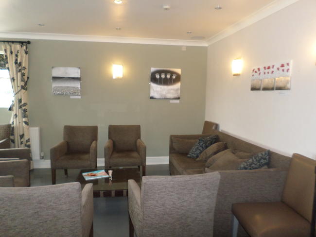 The Lodge at Ardencote Manor. My permenant art venue