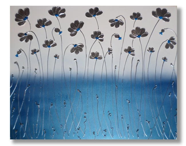 Silver Poppy Field