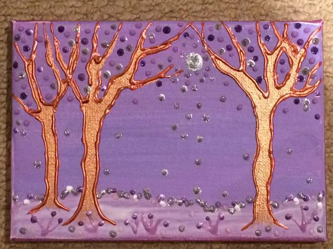 Copper trees