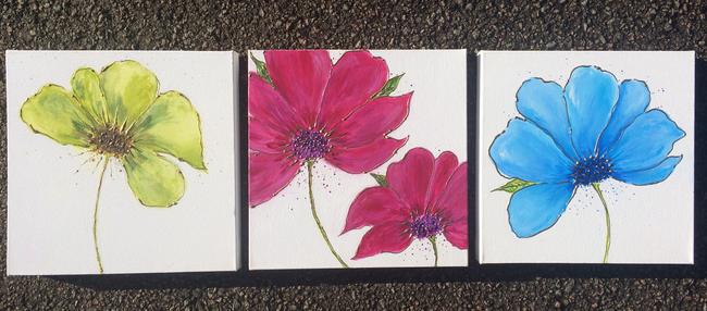 Floral Triptych