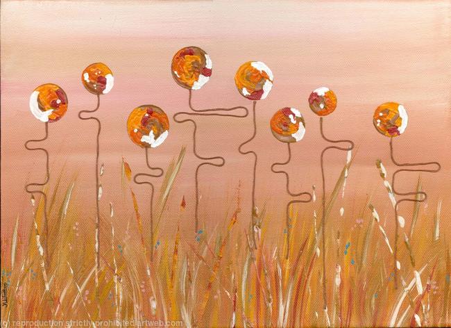 Sunset Poppies II