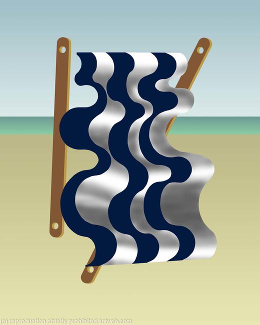 Decked Chair Blue