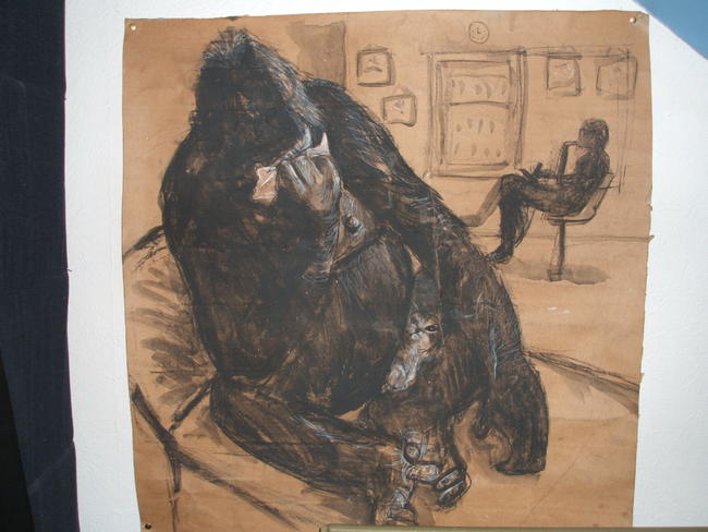 Gorilla in therapy