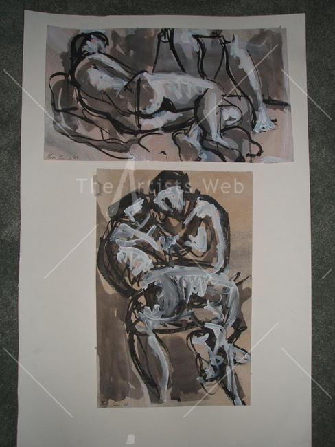 Male with female nude 12