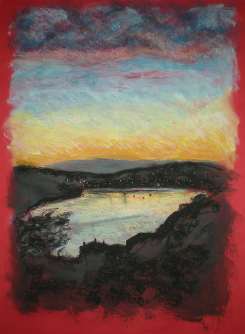 Winter evening in Summercove