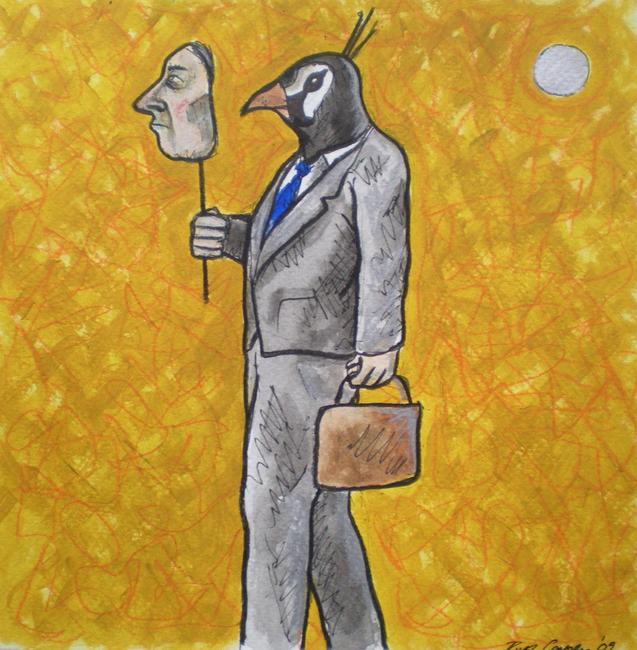 business man mask