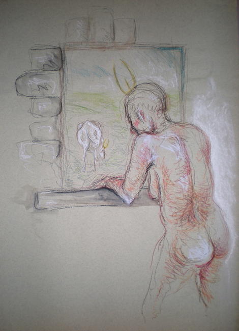 pasiphae at window