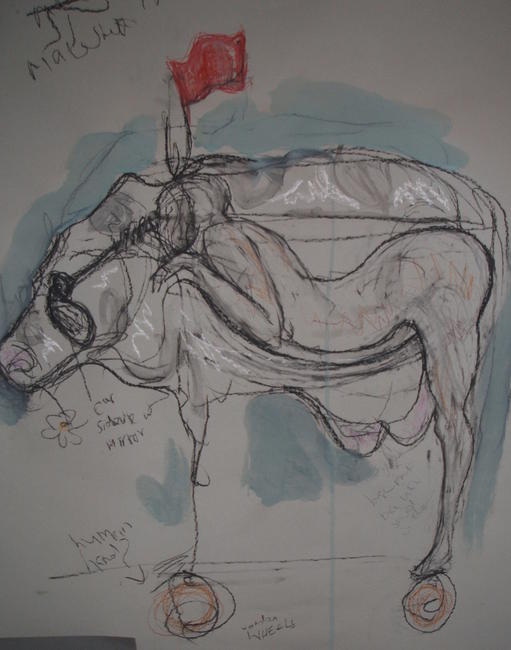 the cow contraption