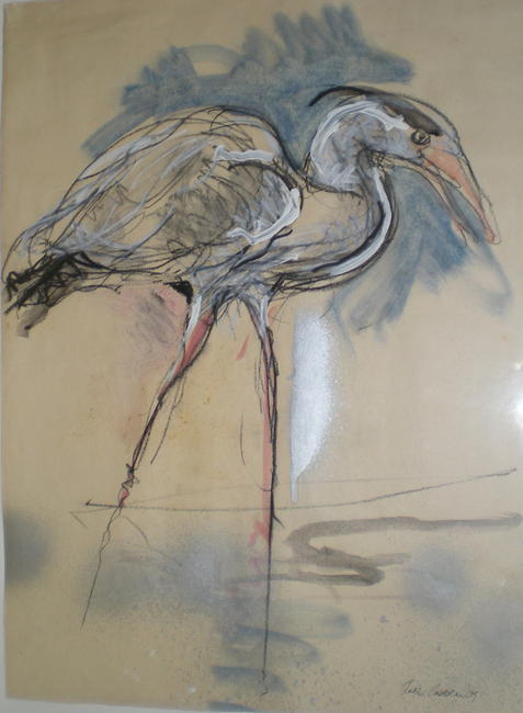dipping heron