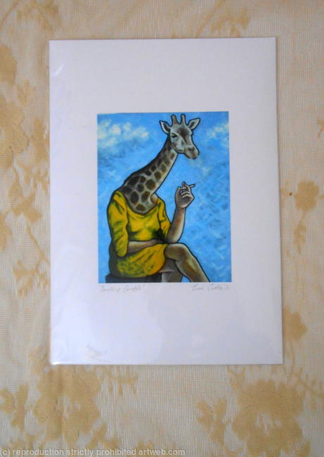 Smoking Giraffe