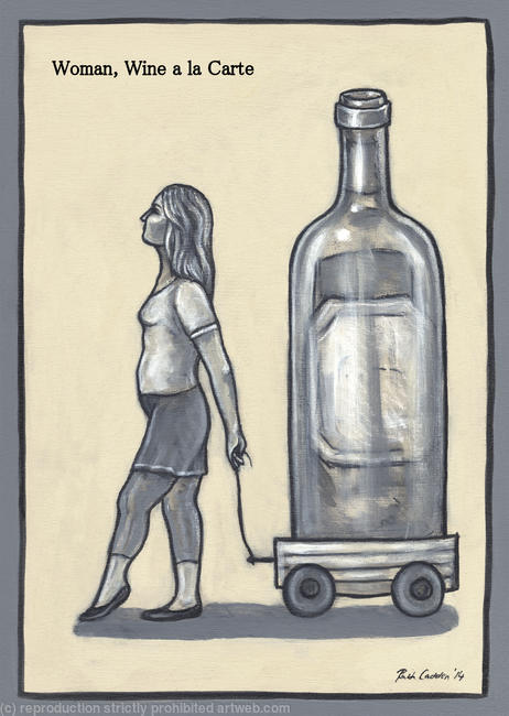 Woman, Wine A La Carte