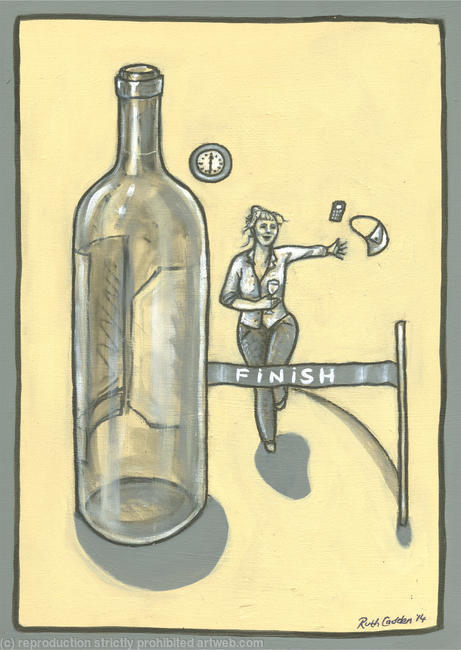 Woman, Wine & the Finish Line