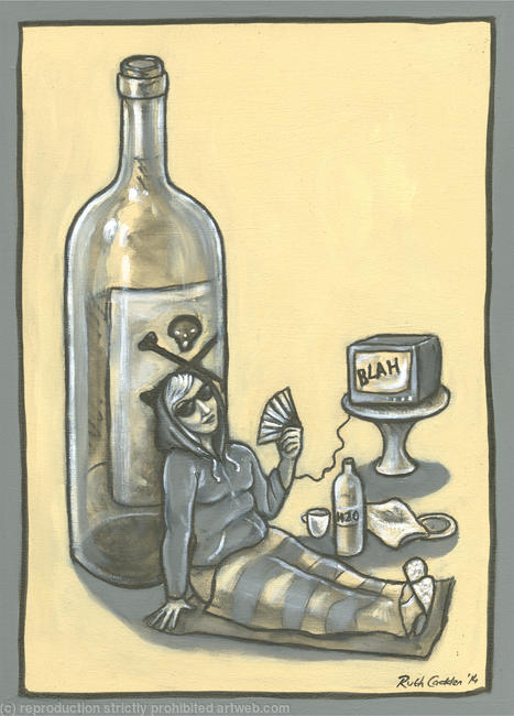 Woman, Wine & the Hangover