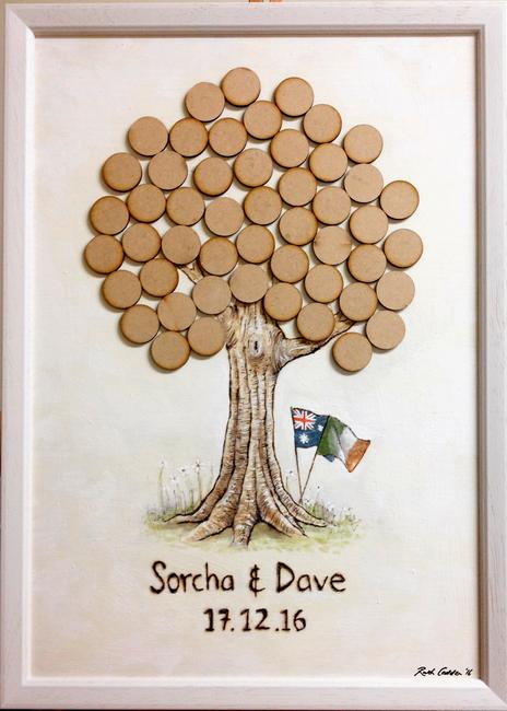 Sorcha & Dave's Wedding Guest Tree