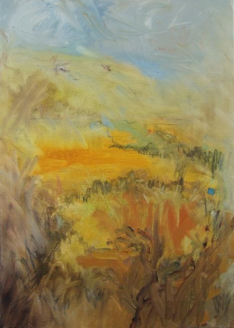 Brisk autumn walk, tall grasses, coastal breeze