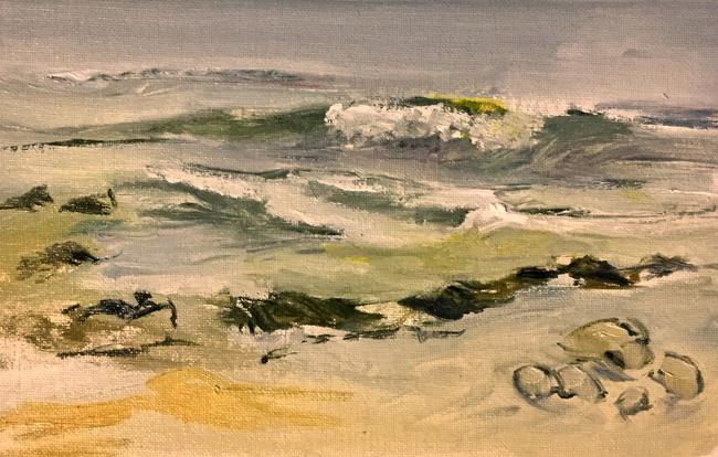 Incoming tide
