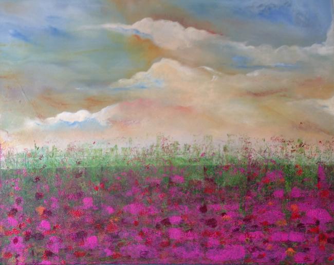 Summer Poppy Field