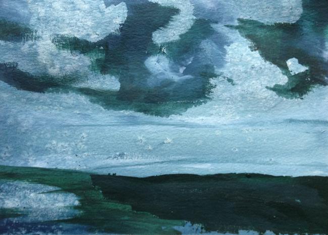 Minimal colour pallet landscape