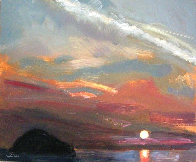 'North Cornwall Sunset'